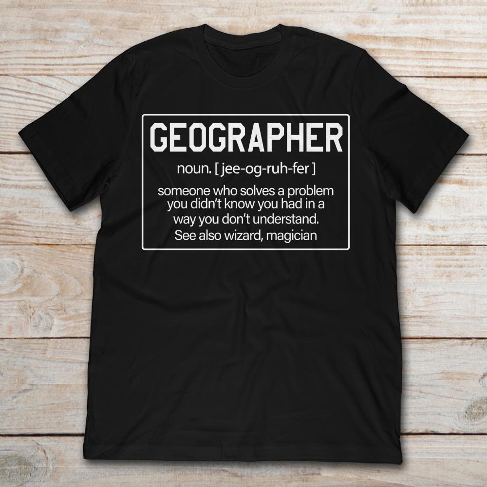 Geographer Definition