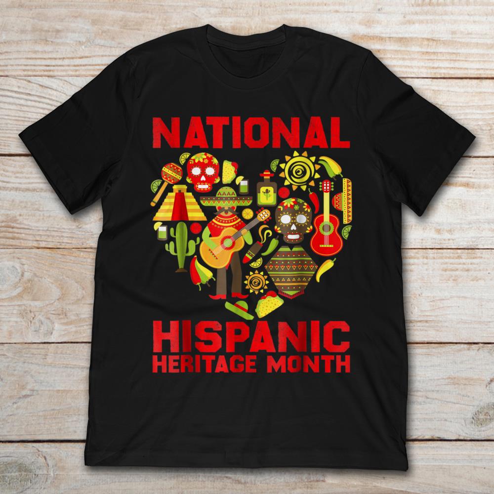 National Hispanic Heritage Month In Heart