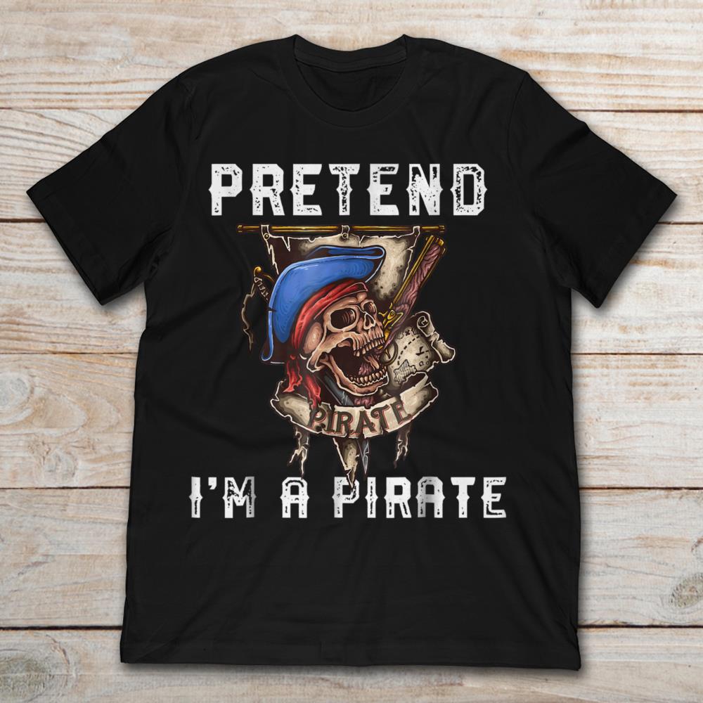 Horror Skull Pretend I'm A Pirate