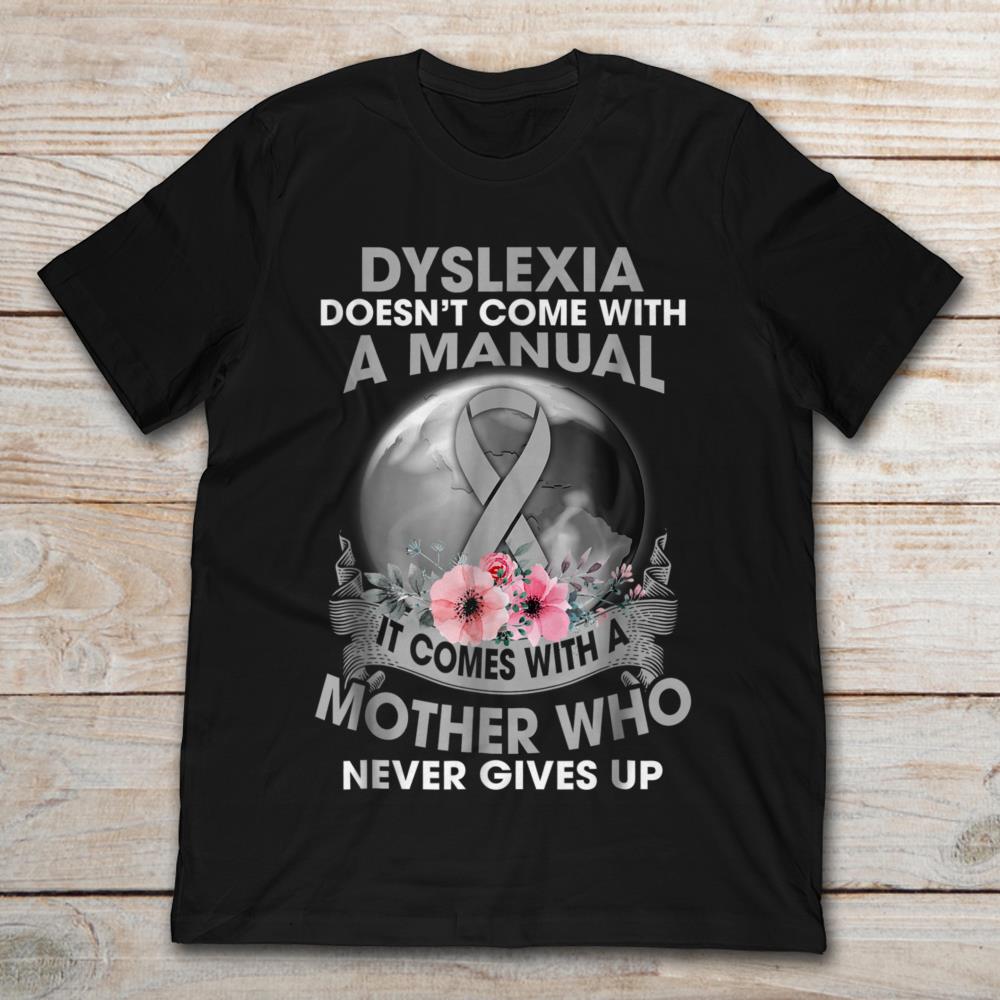 Crystal Ball Ribbon Heart Dyslexia Doesn't Come With A Manual
