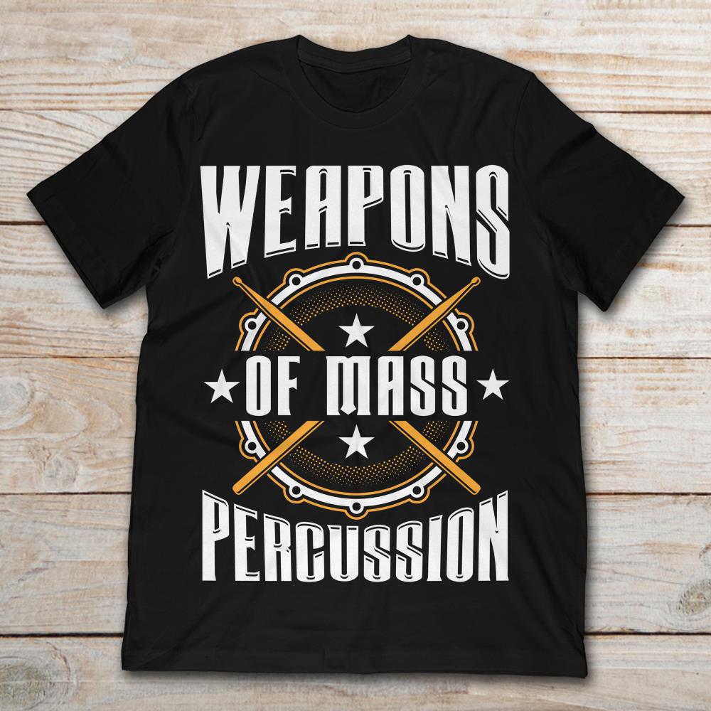 Weapons Of Mass Percussion SWEATSHIRT Band Drums Pleneras birthday fashion gift
