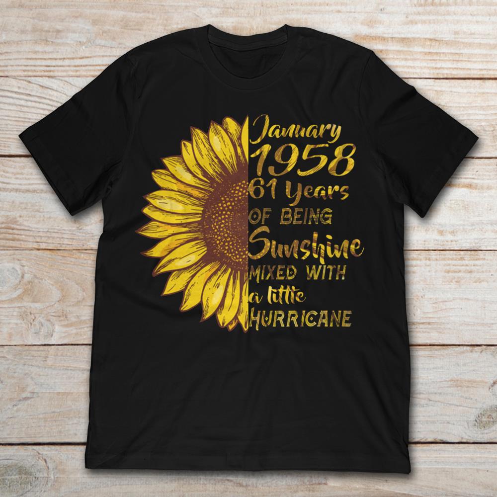 Sunflower January 1958 61 Years Of Being Sunshine