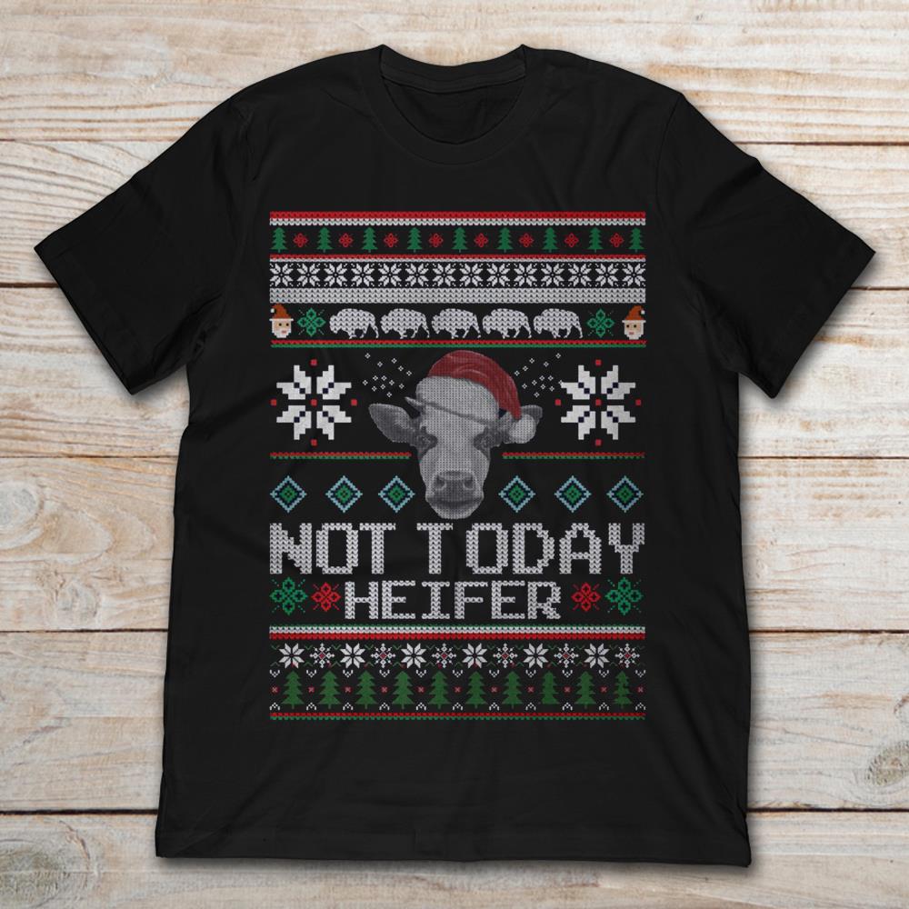 Christmas Not Today Heifer
