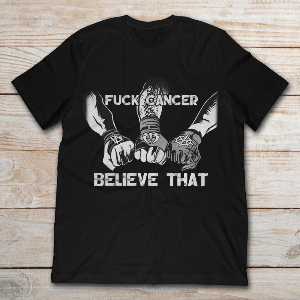 WWE The Shield Fuck Cancer Believe That