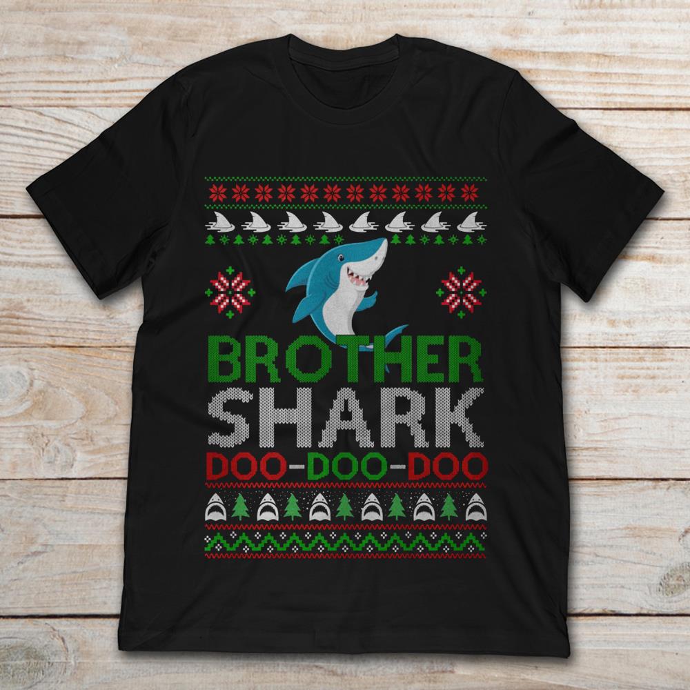 Christmas Brother Shark Doo Doo Doo