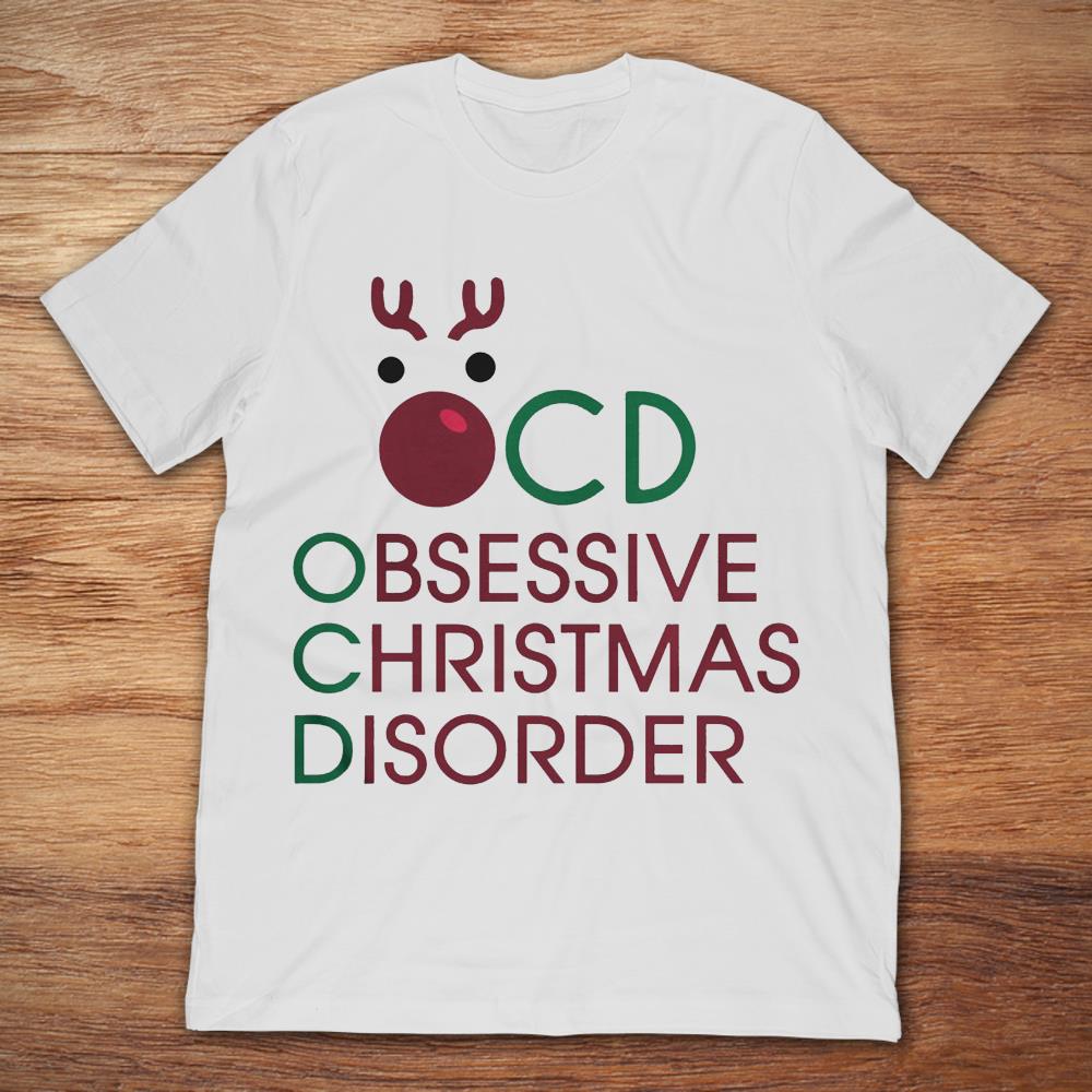 Reindeer OCD Obsessive Chritsmas Disorder