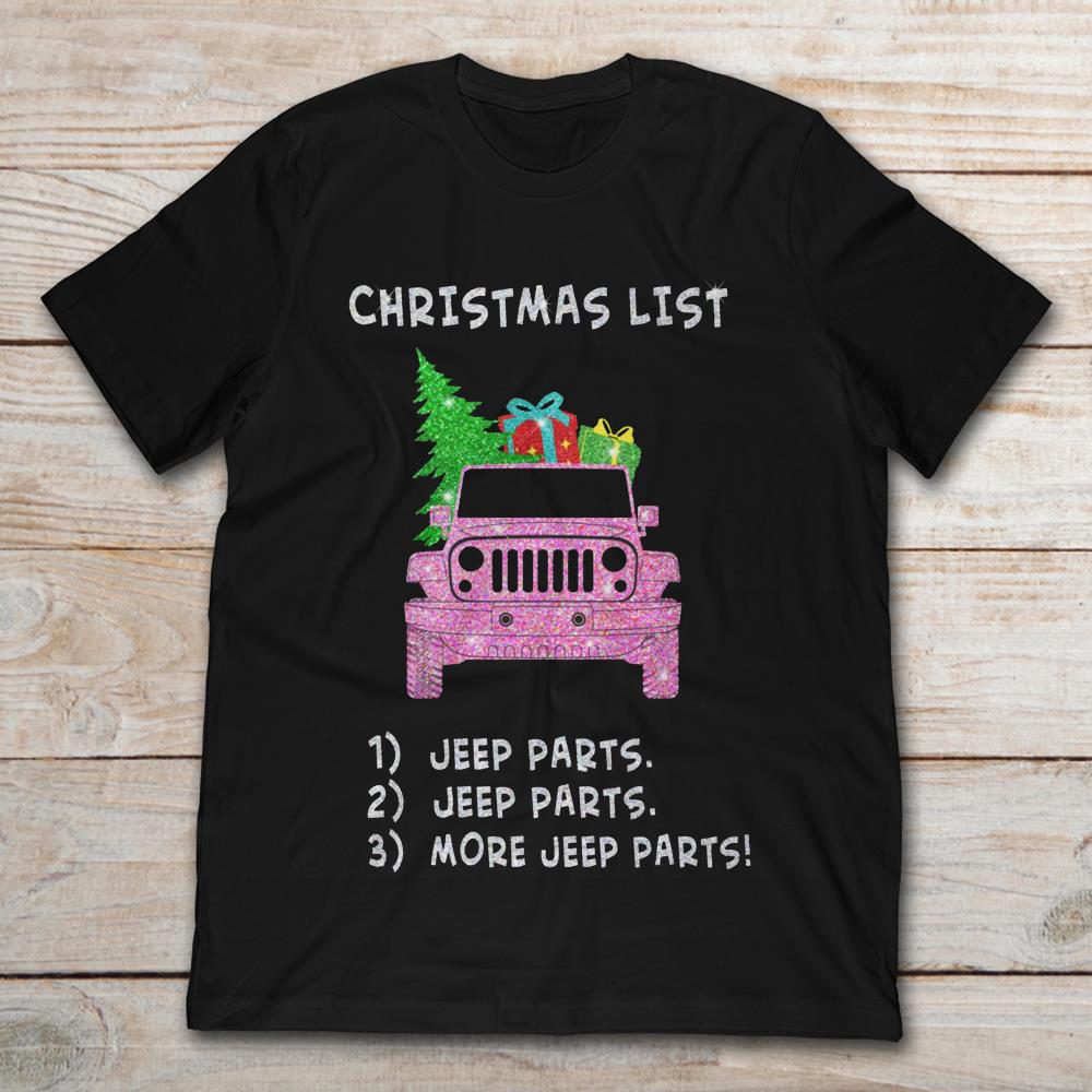 Christmas List 1 Jeep Parts 2 Jeep Parts 3 More Jeep Parts