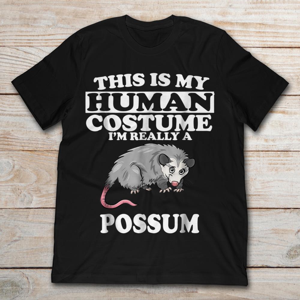 This Is My Human Costume I'm Really A Possum