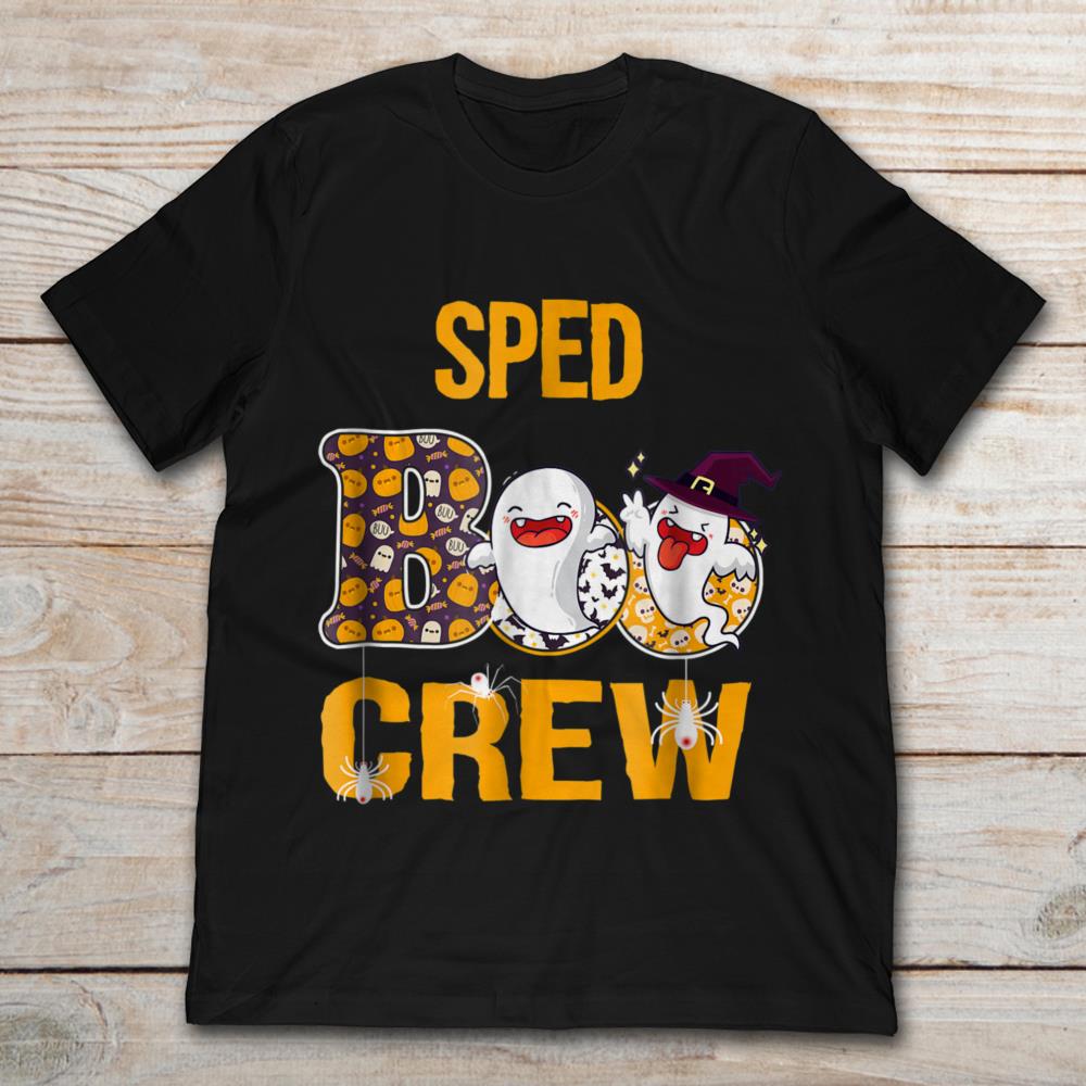 Sped Boo Crew Funny Halloween