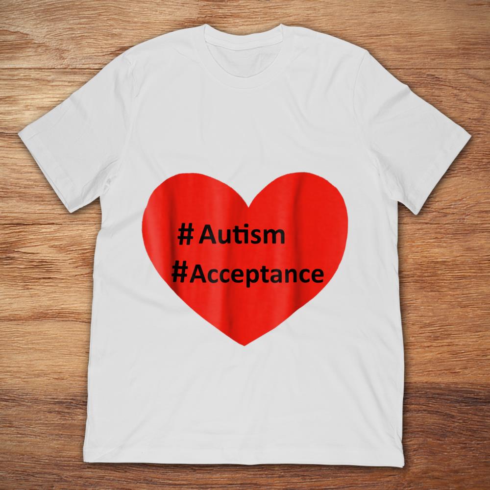 Autism Acceptance Heart