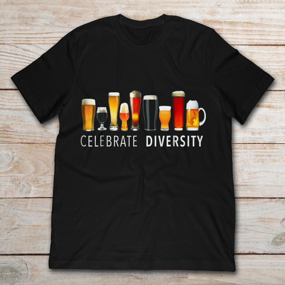 Celebrate Diversity Nine Glasses Of Beer