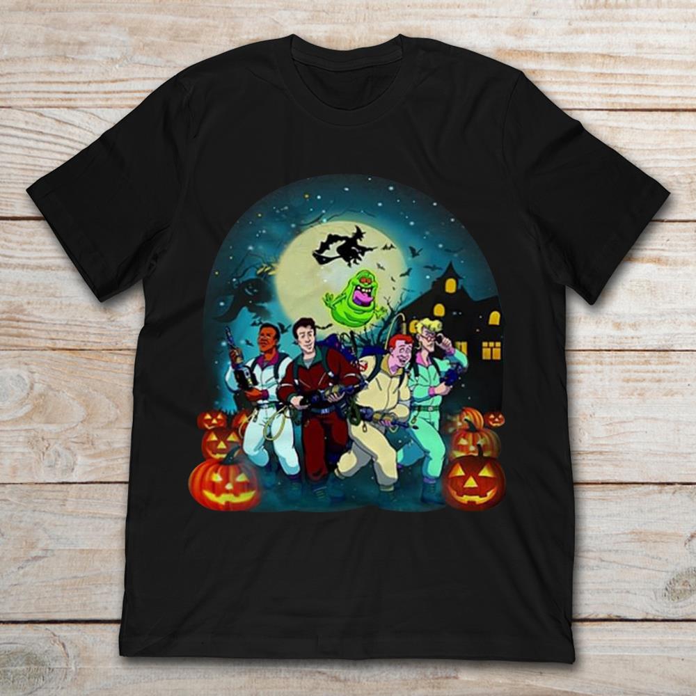 Halloween Ghostbusters Stay Buft Peter Venkman Raymond T-Shirt