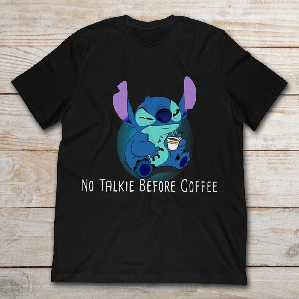 Stitch No Talkie Before Coffee
