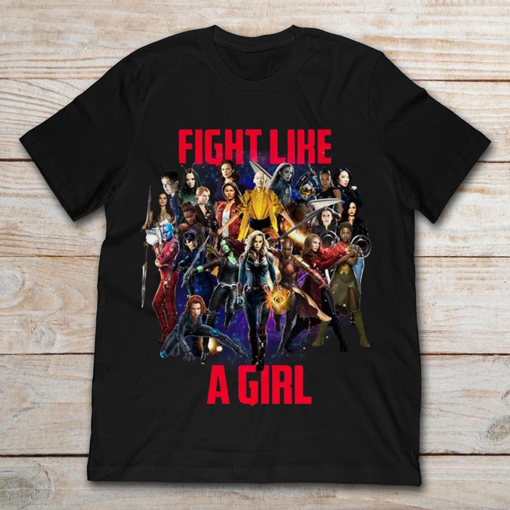 Marvel Heroes Fight Like A Girl
