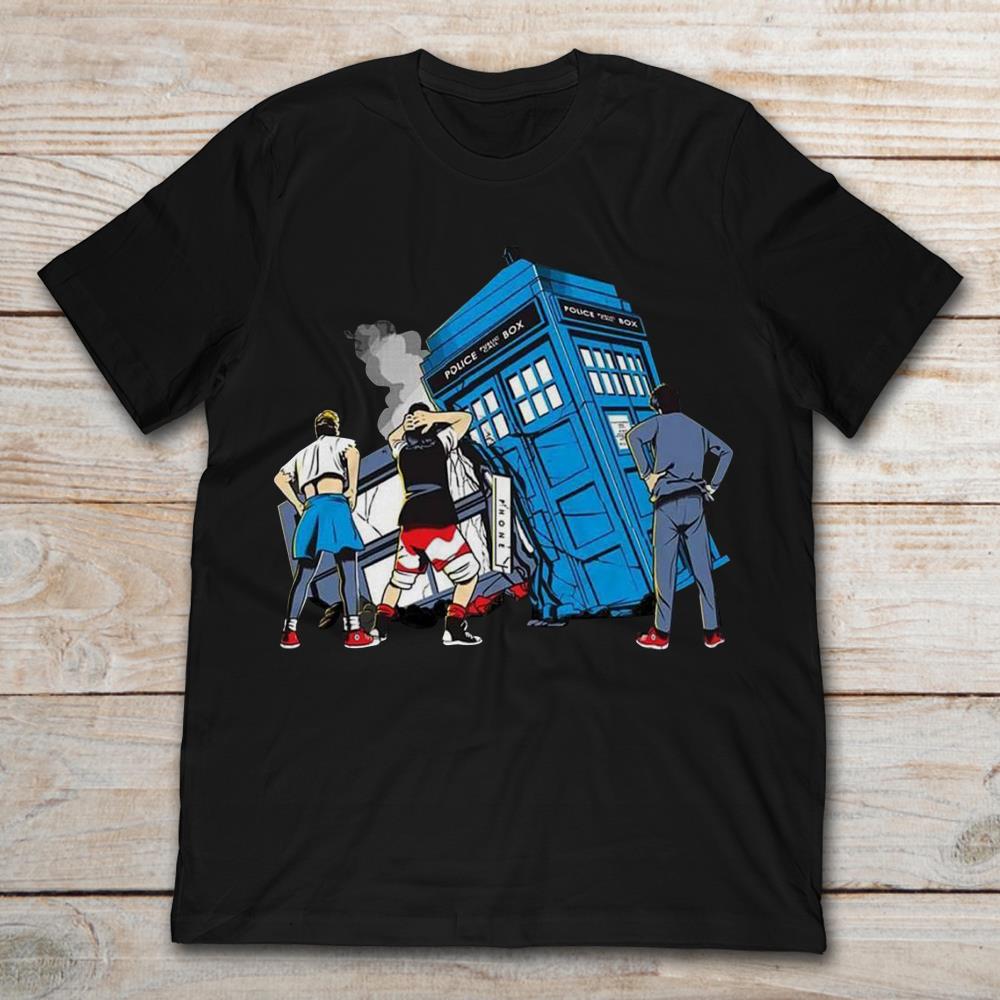 Bill and Ted Doctor Who Colliding in Time