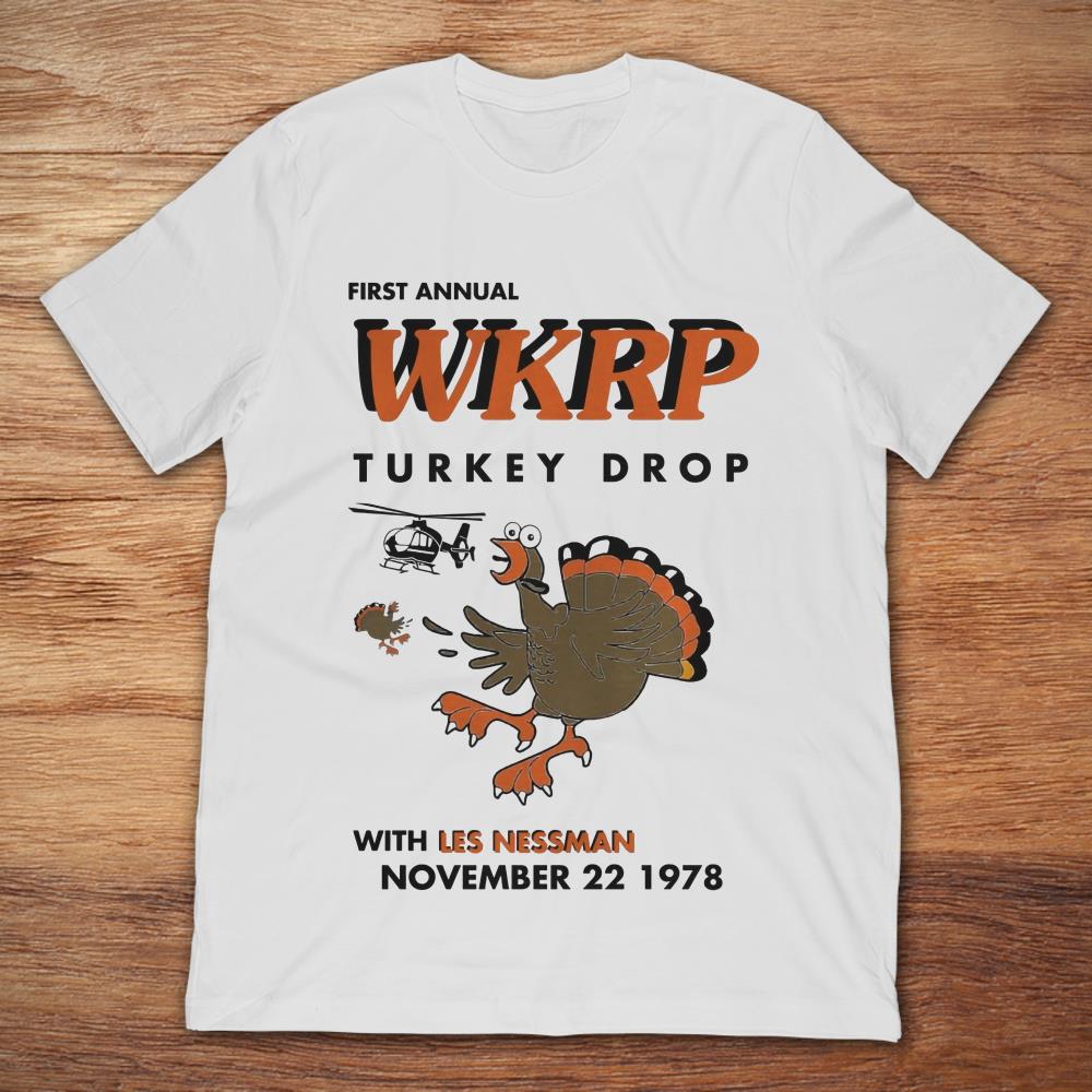 First Annual WKRP Turkey Drop With Les Nessman November 22 1978