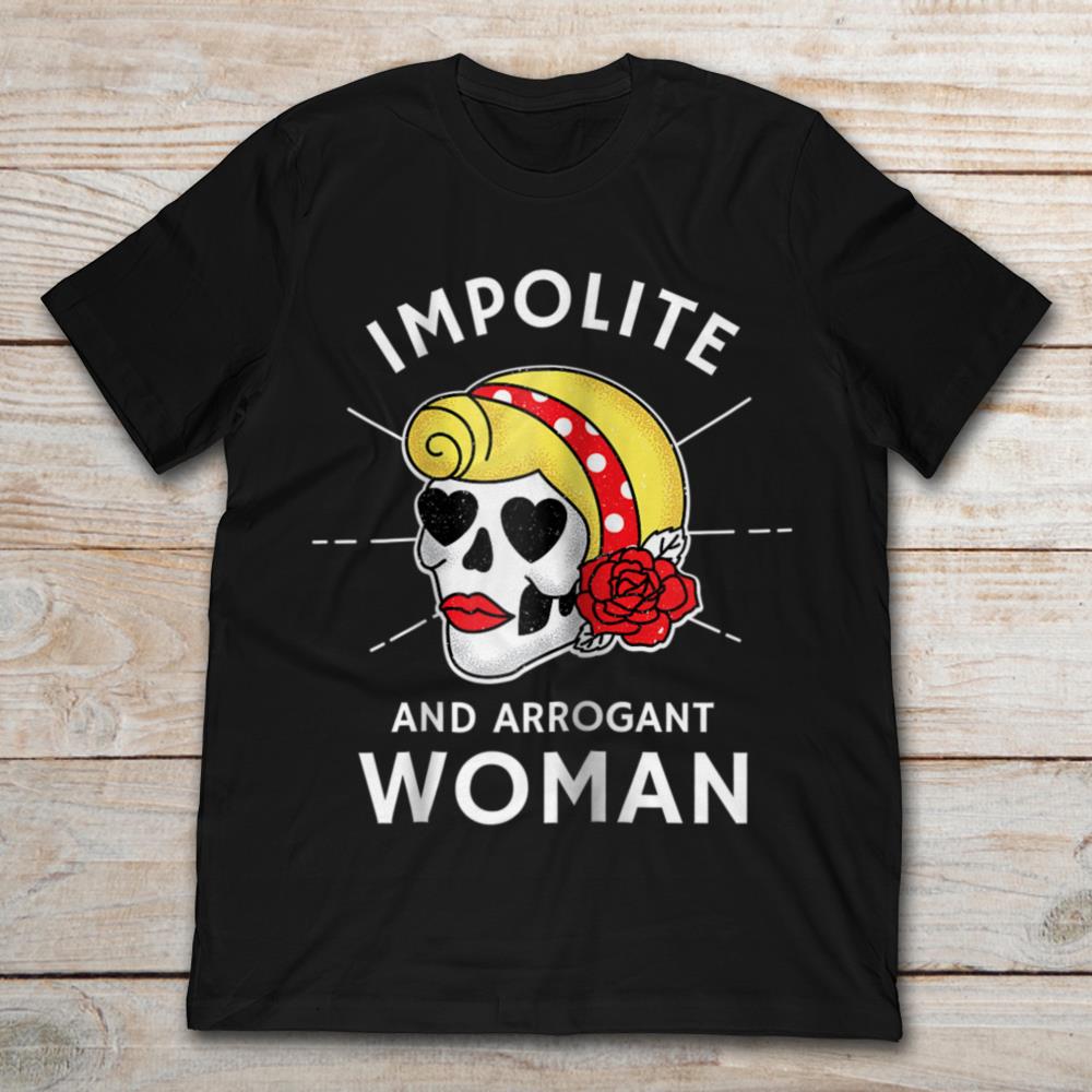 Beauty Skull Impolite And Arrogant Woman