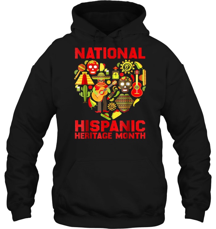 I absolutely need one of these Hispanic Heritage shirts, only