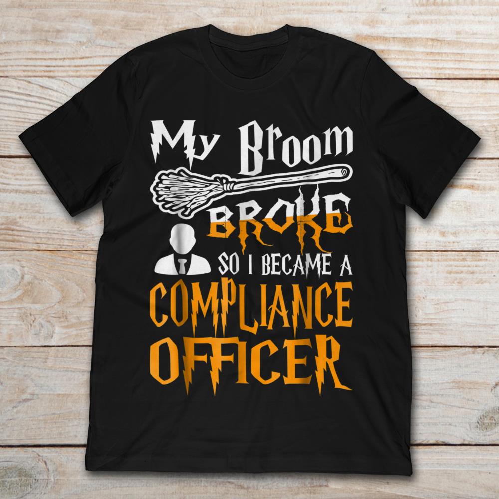 My Broom Broke So I Became A Compliance Officer