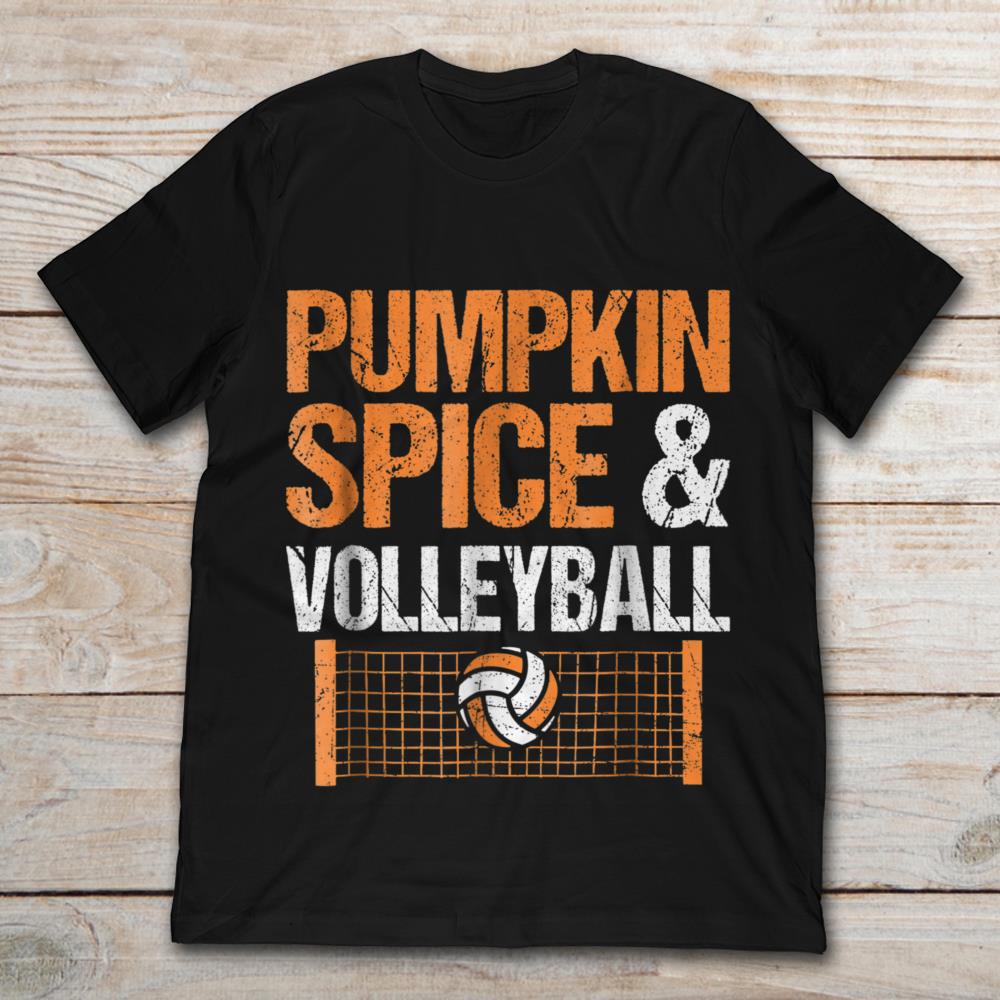 Pumpkin Spice Latte And Volleyball