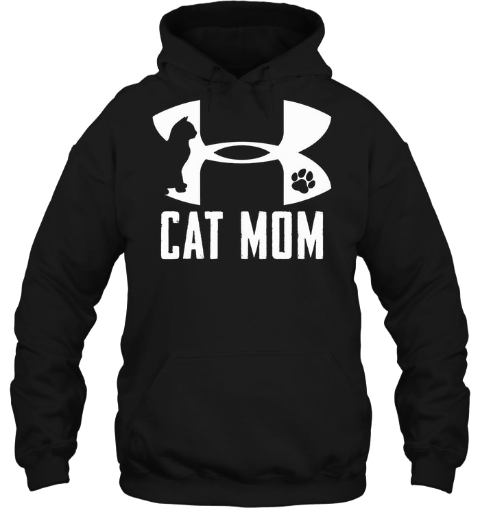 under armour cat mom hoodie