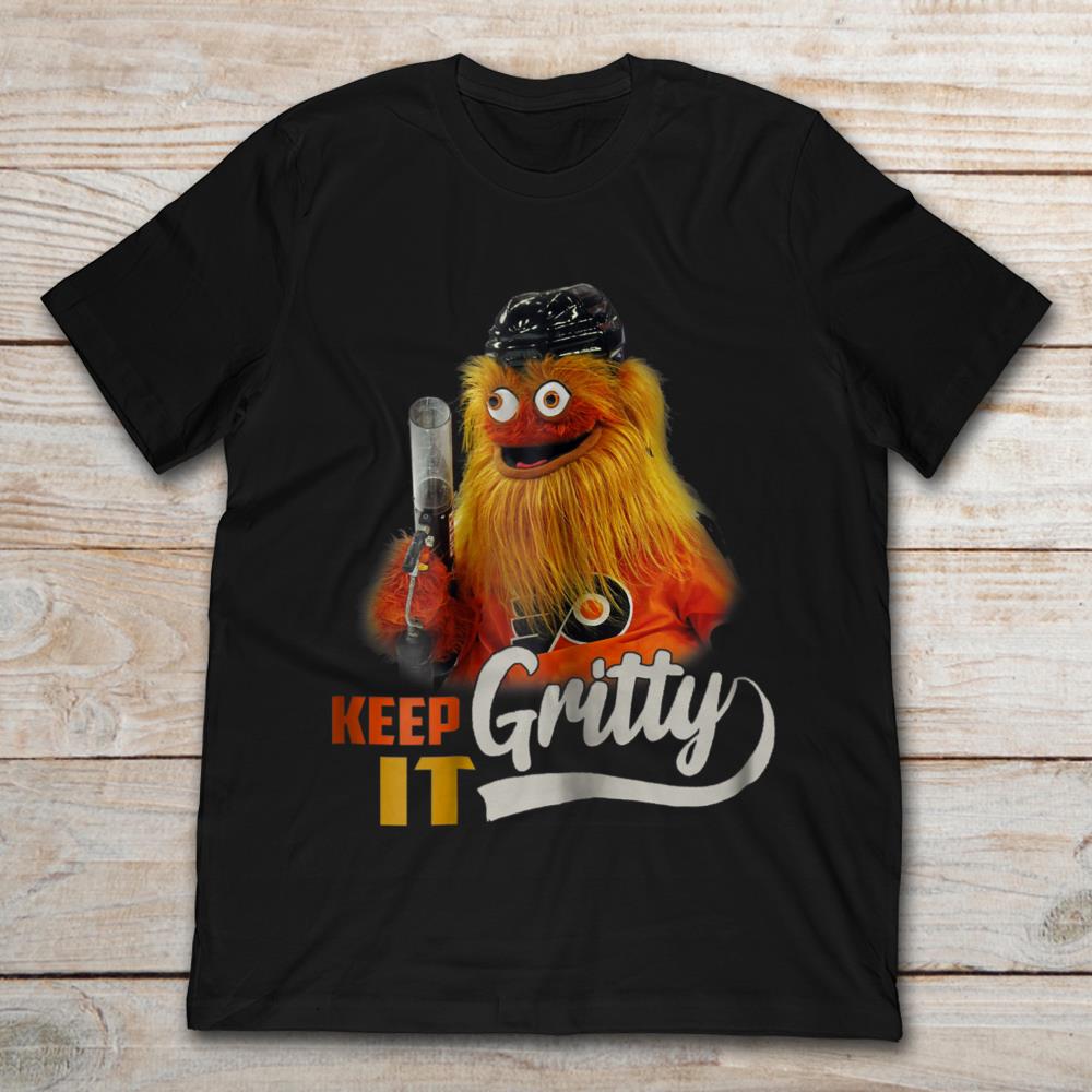 Keep It Gritty Philadelphia Flyers Hockey Mascot