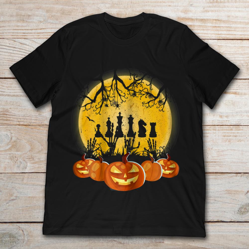 Halloween Pumpkin Chess