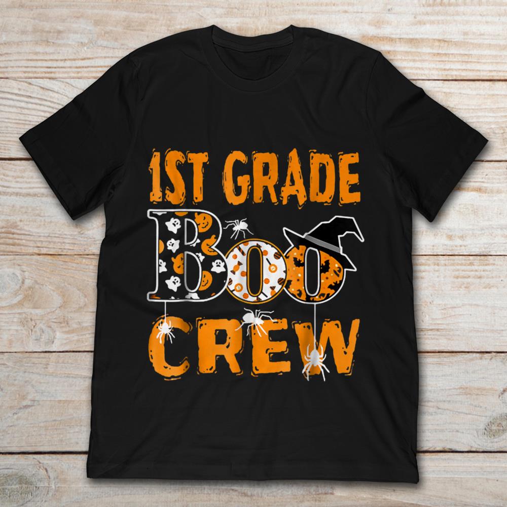 1St Grade Boo Crew Halloween