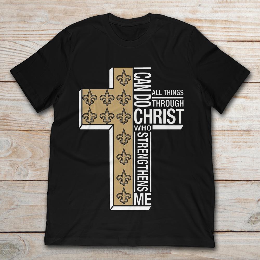 I Can Do All Things Through Christ Who Strengthens Me Cross Christmas