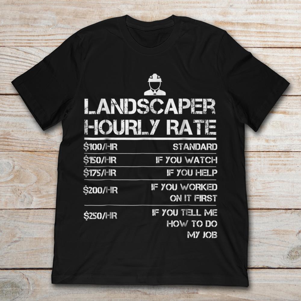 Landscaper Hourly Rate