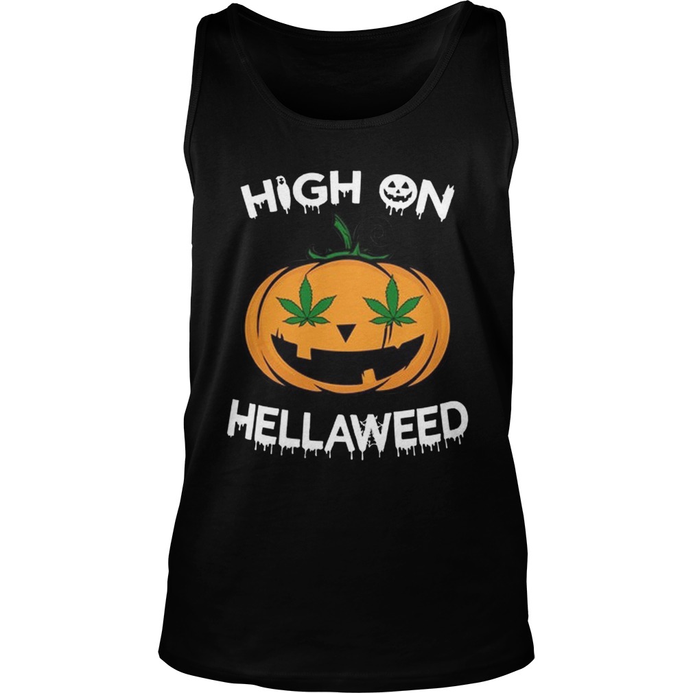 Weed Pumpkin High On Hellaweed