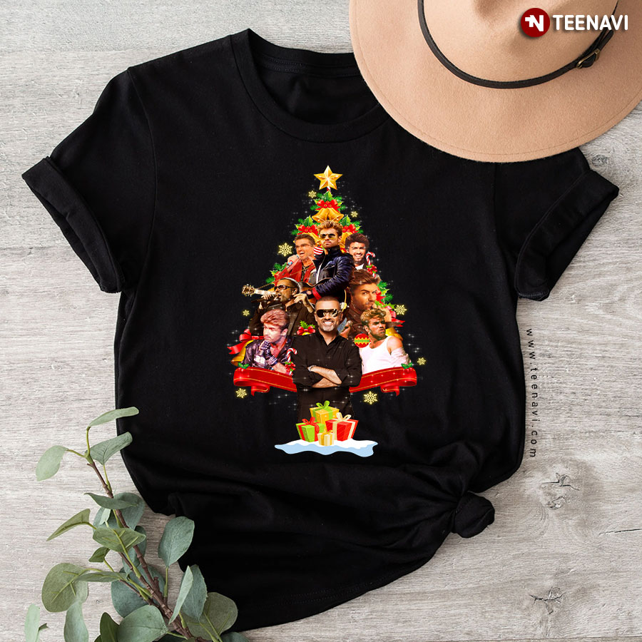 George Michael Christmas Tree T-Shirt