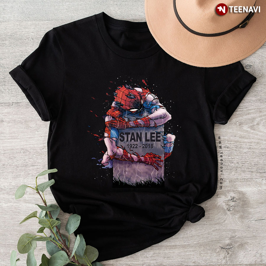 Stan Lee 1922 2018 Rip Spider Man T Shirt