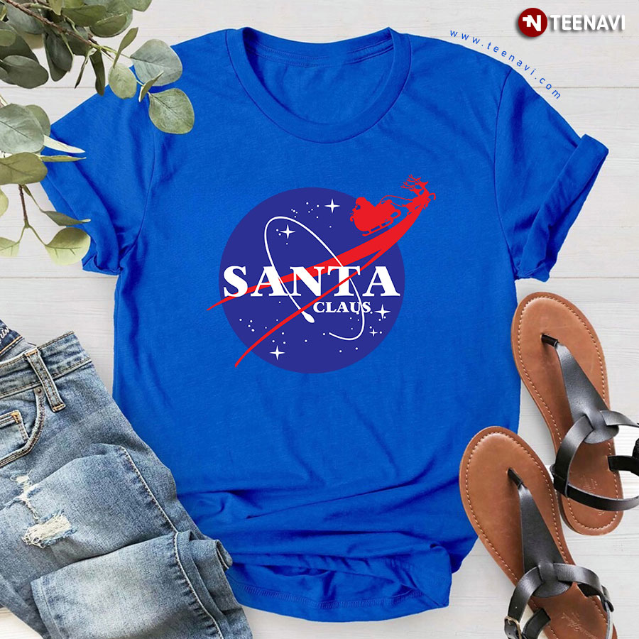 Santa Claus NASA Christmas T-Shirt