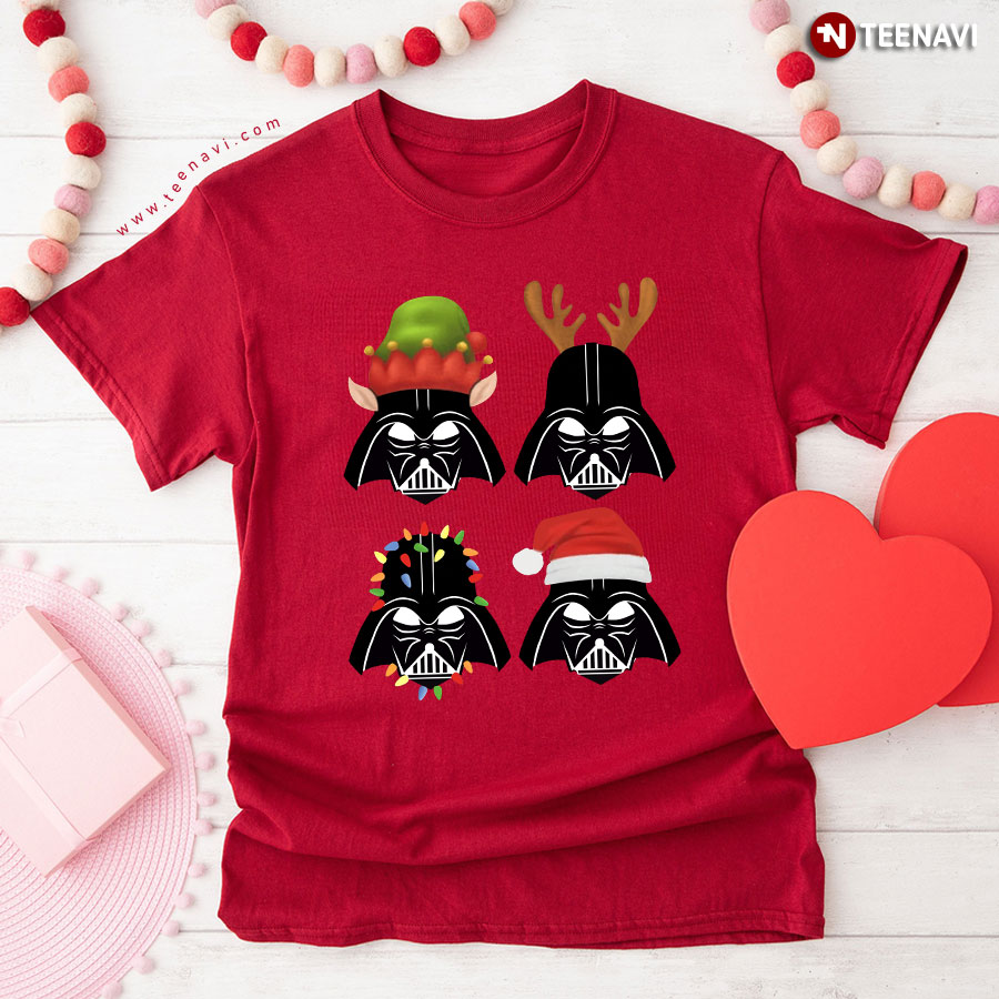 Vader Star Darth - T-Shirt Christmas Wars
