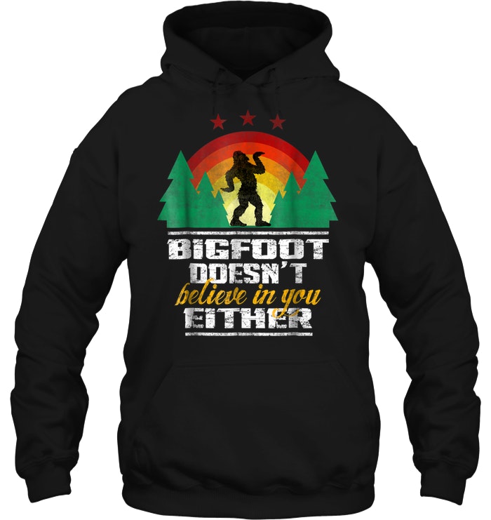 MF SFLK Bigfoot Believe Sasquatch I Believe Bigfoot Baseball Jacket Uniform Unisex Sweater Coat
