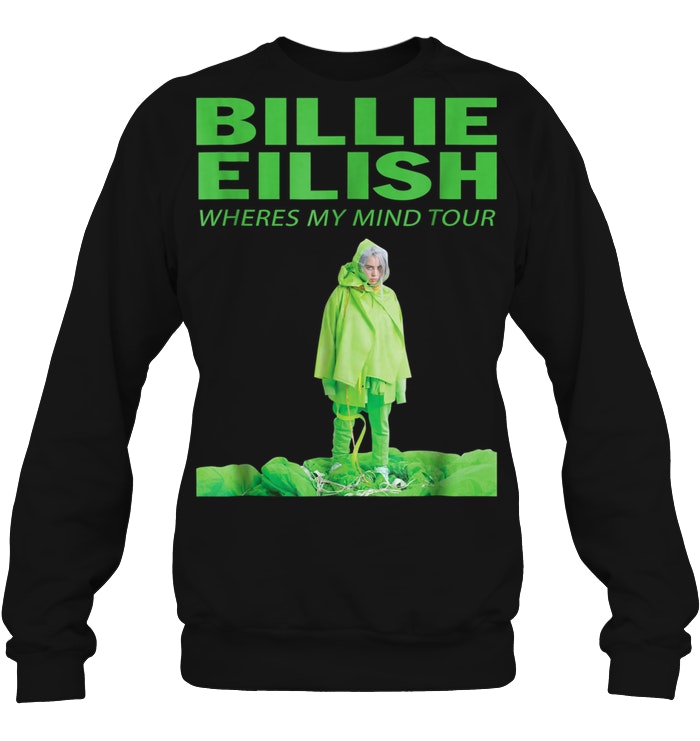 Billie Eilish Wheres My Mind Tour T-Shirt - TeeNavi