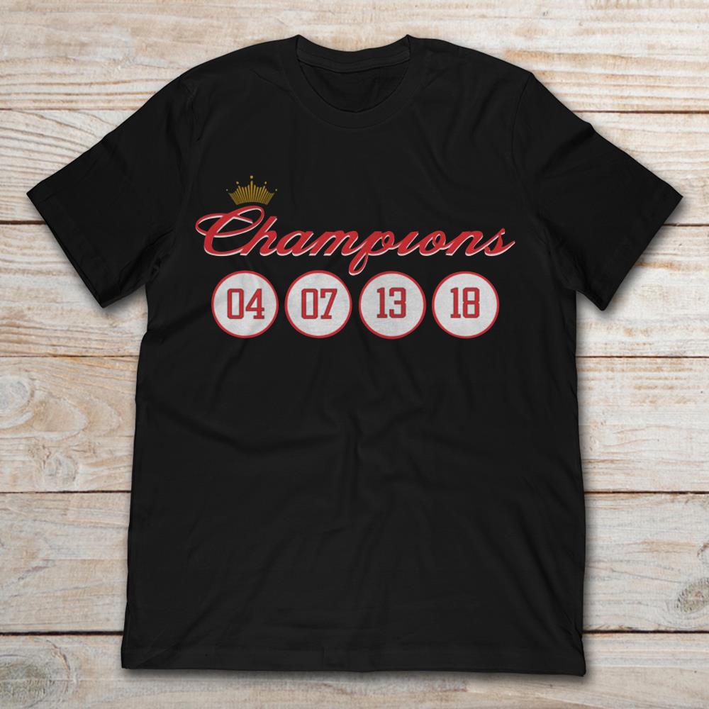 Red Sox Baseball Champions 04 07 13 18
