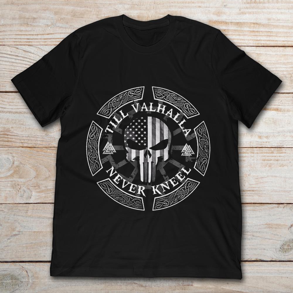 Till Valhalla Never Kneel The United States Punisher Viking Version