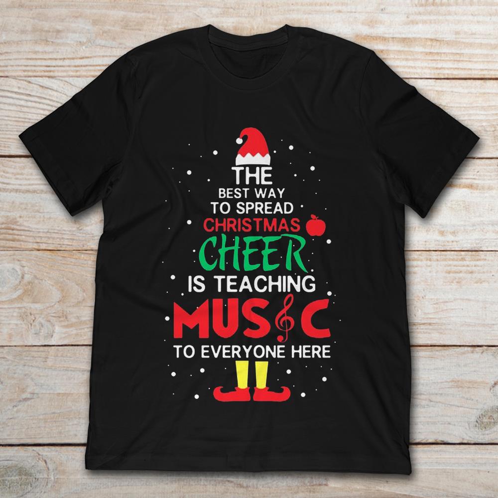 The Best Way To Spread Christmas Cheer Is To Teaching Music To Everyone Here