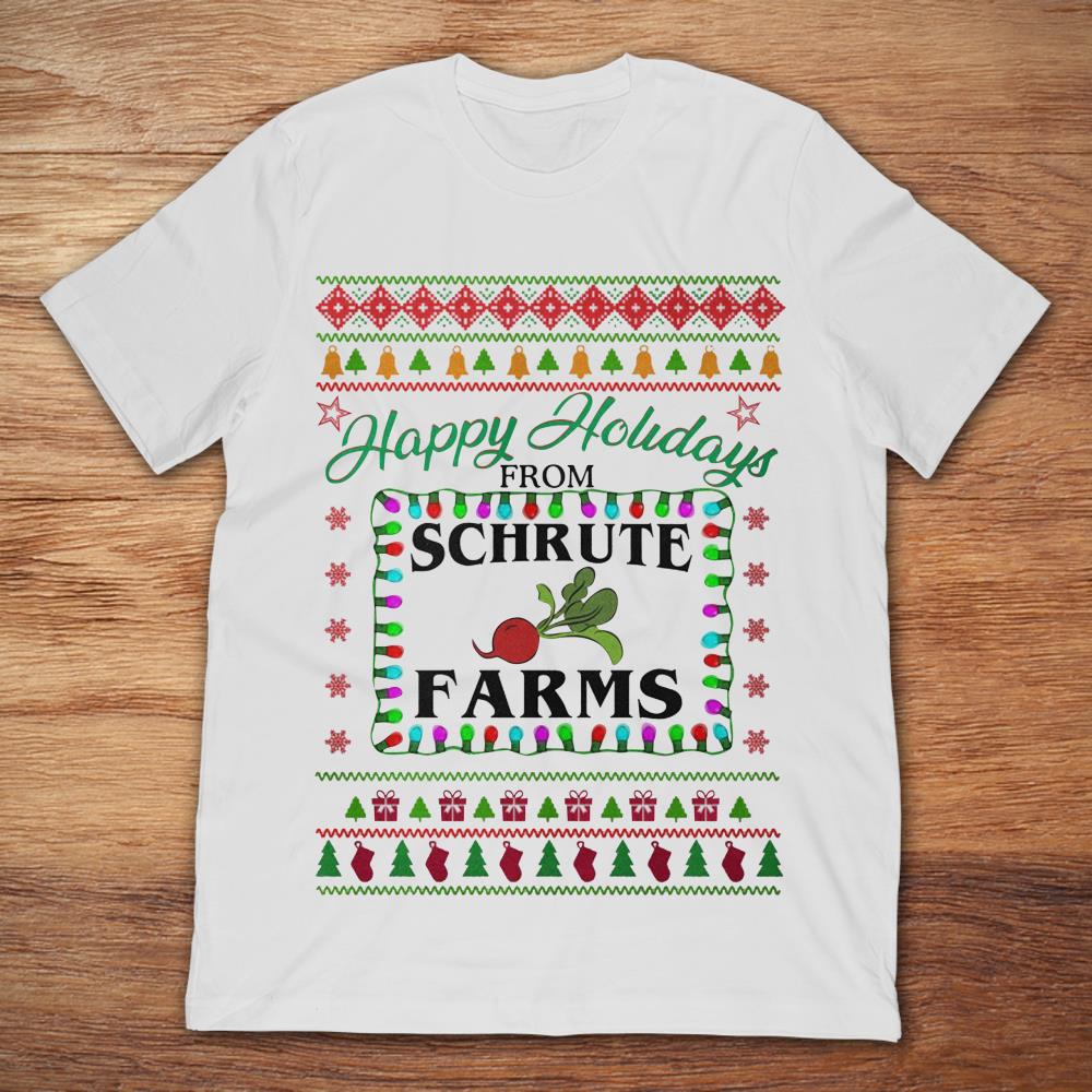 Happy Holidays From Schrute Farm Christmas