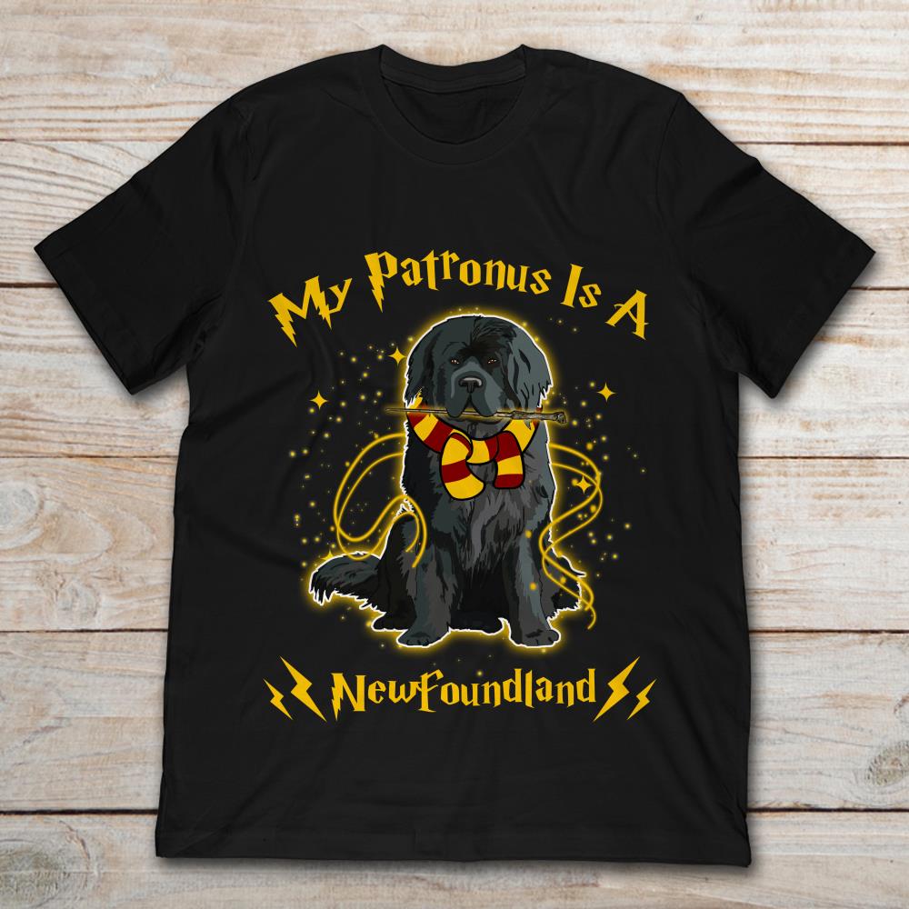 My Patronus Is Newfoundland Dog Harry Potter Magic Wand