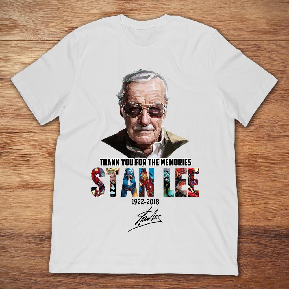 The For 2018 Thank You T-Shirt 1922- Lee Stan TeeNavi - Memories