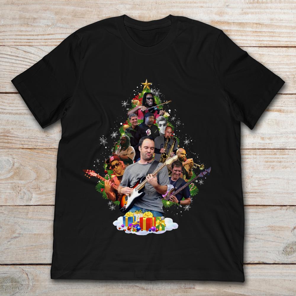 Music Performance Guitarists And Saxophonists Christmas Tree