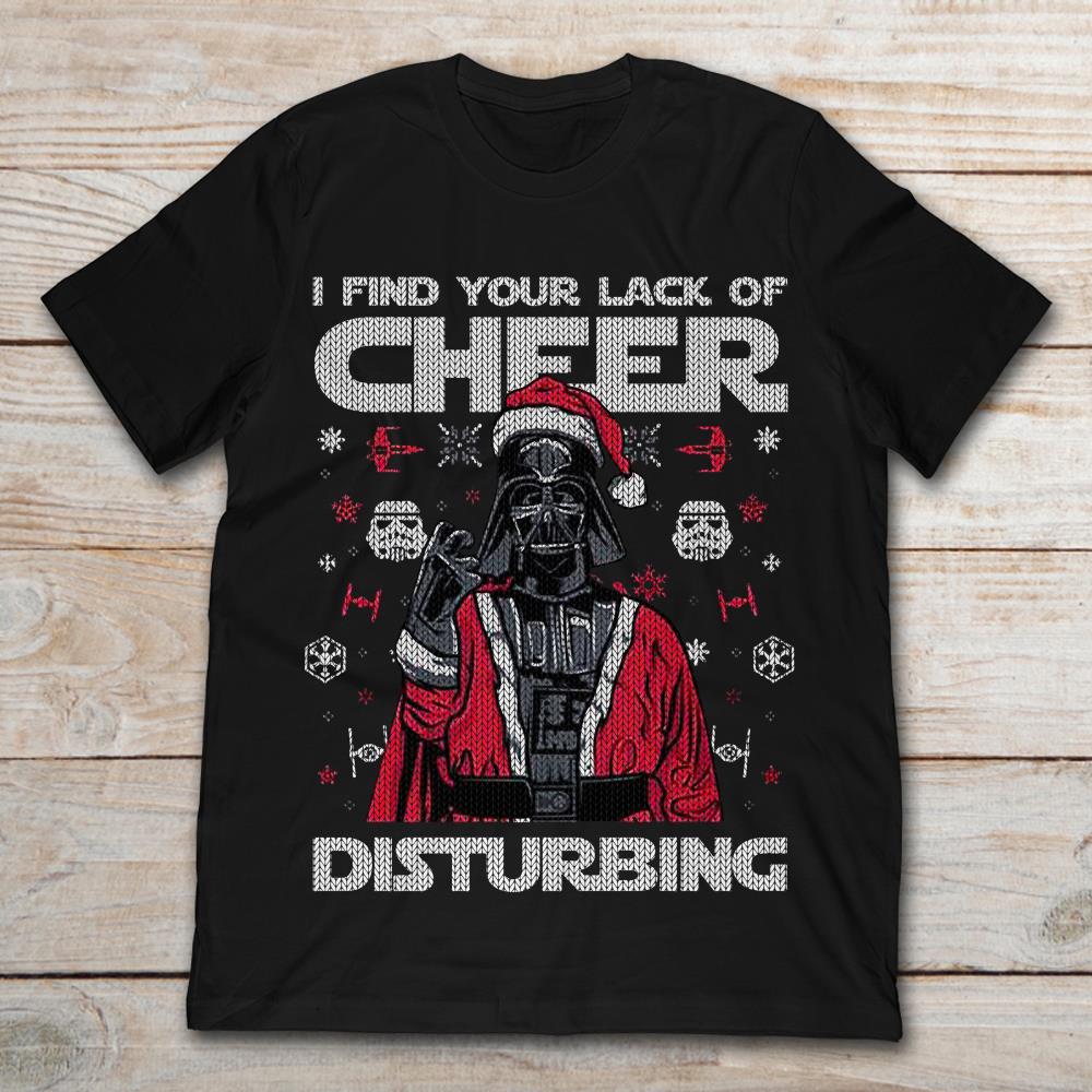 Darth Vader Stars War I Find Your Lack Of Cheer Disturbing Christmas