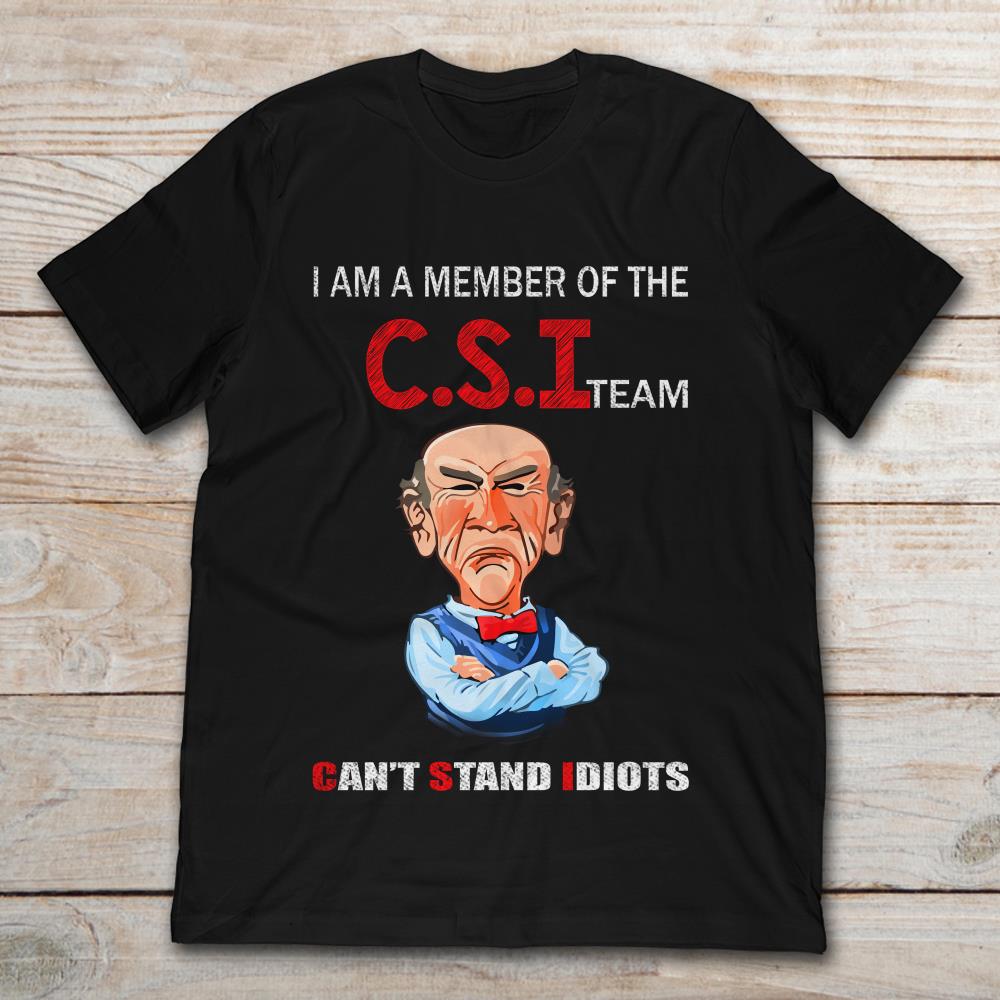 Jeff Dunham Walter I Am A Member Of The CSI Team Cant Stand Idiots Coffee Mug... 