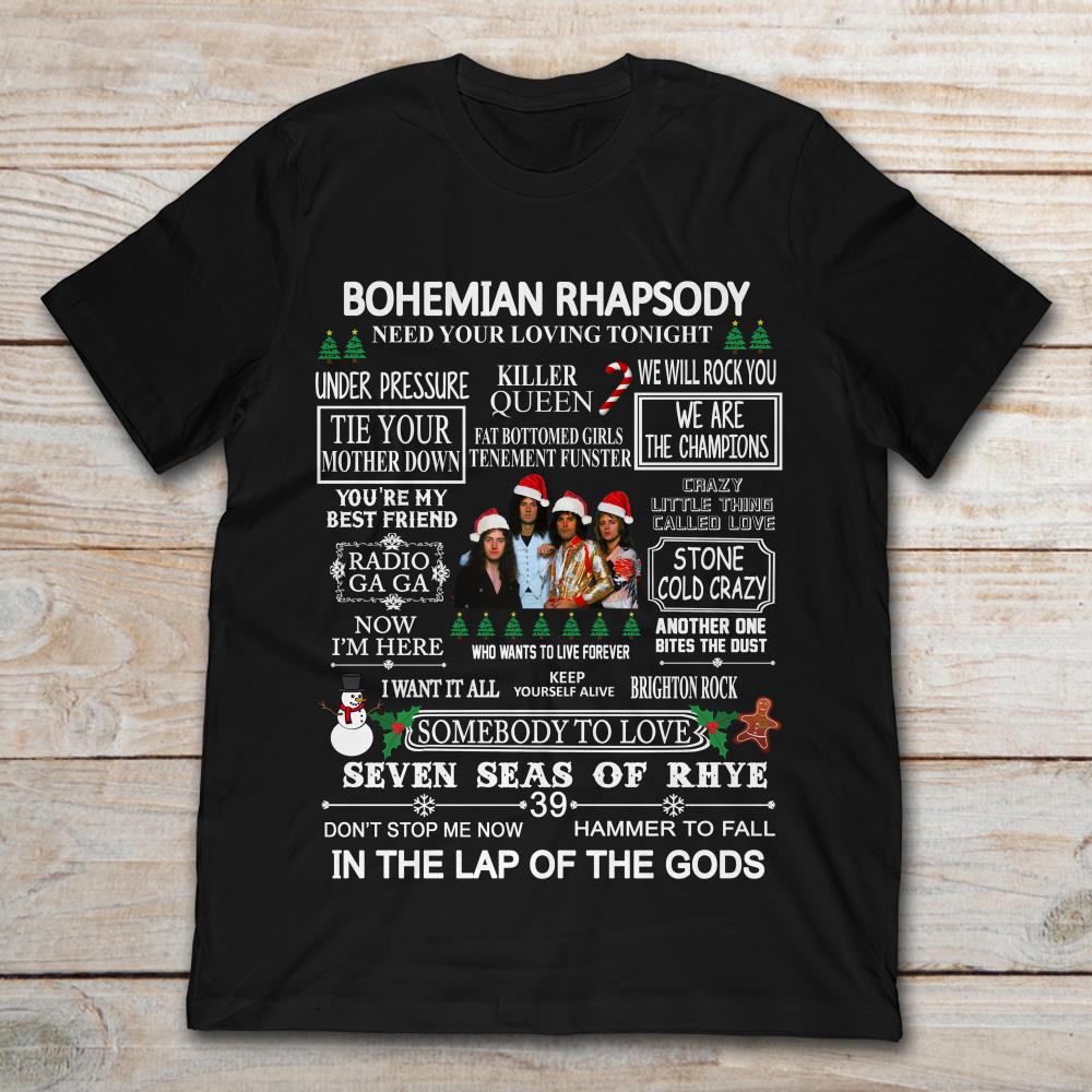 Bohemian Rhapsody Queen Seven Seas Of Rhye In The Lap Of The Gods