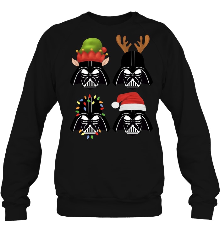 Awesome Darth Vader Santa's Sleigh Chicago Cubs Star Wars Christmas shirt,  hoodie, sweater, longsleeve t-shirt