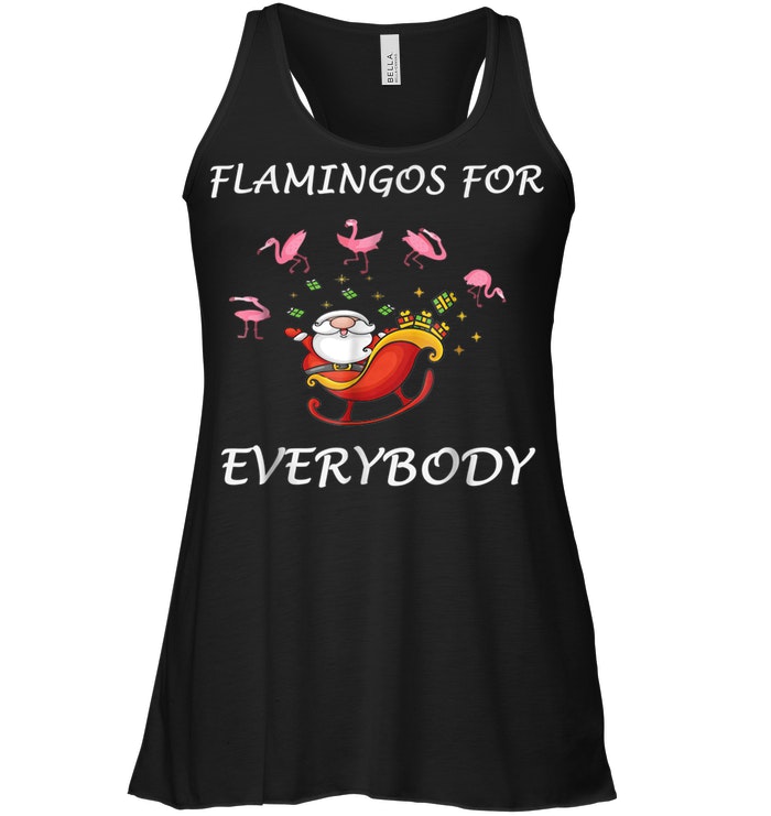 Flamingos For Everybody Santa Gift