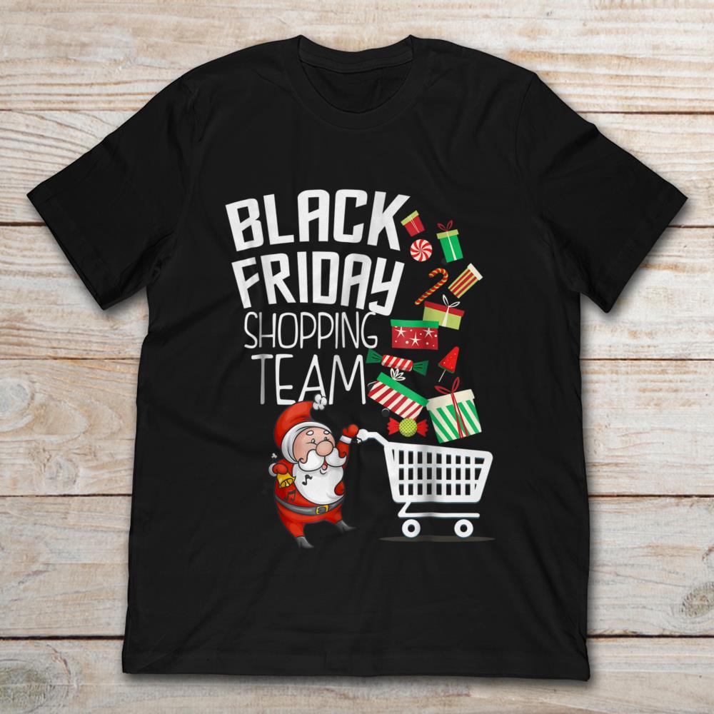 Black Friday Shopping Team Funny Christmas